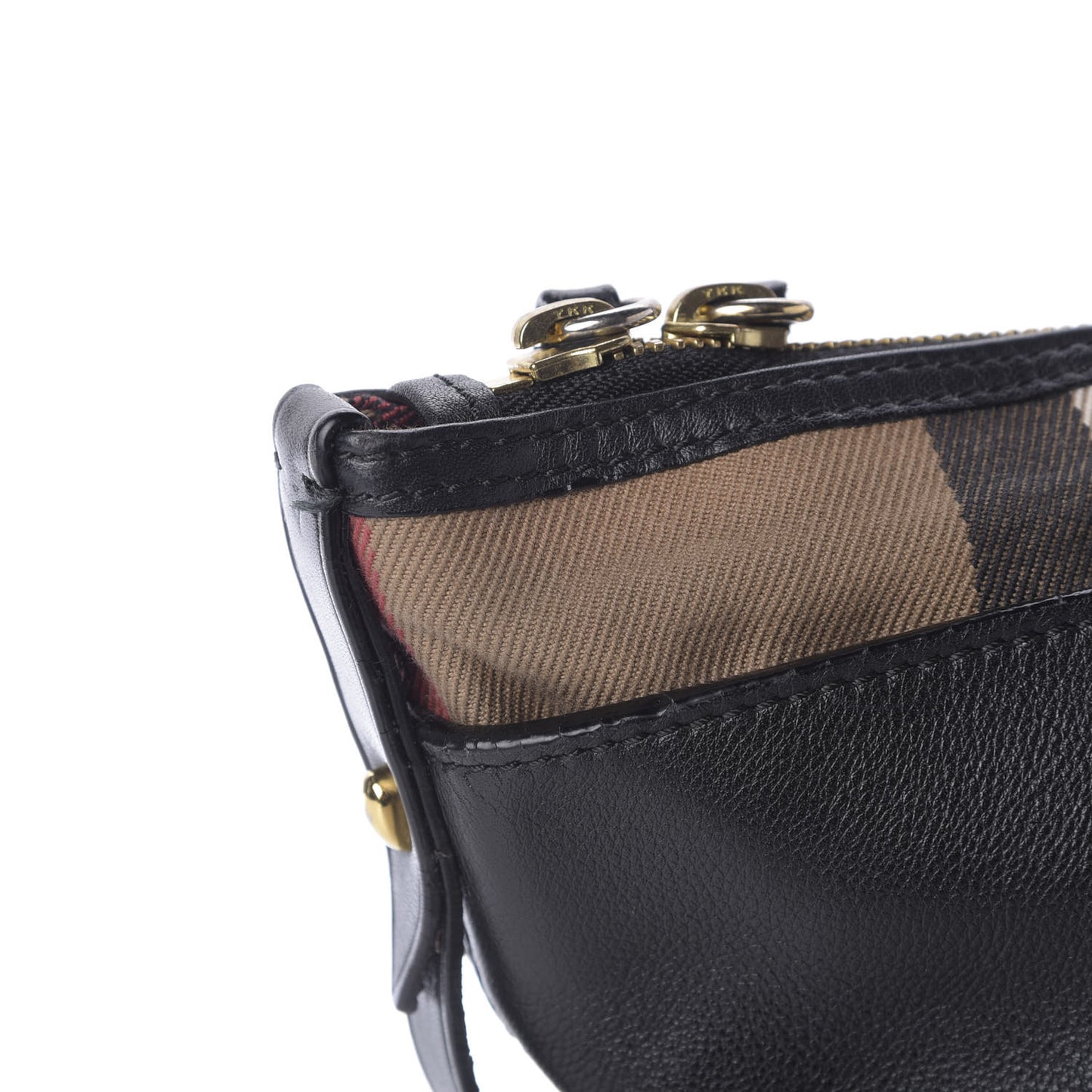 Calfskin House Check Small Salisbury Tote Black