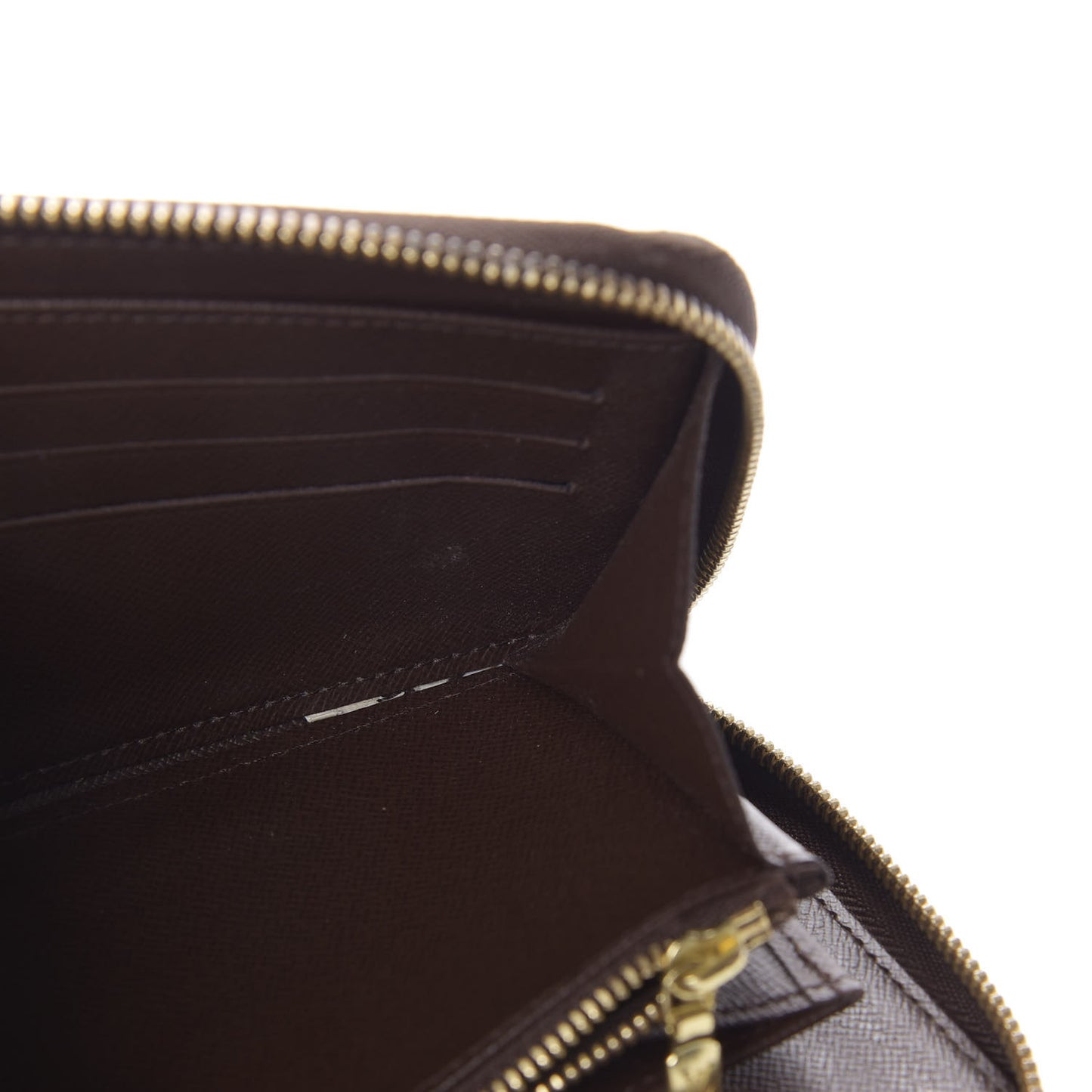 Damier Ebene Zippy Organizer Wallet