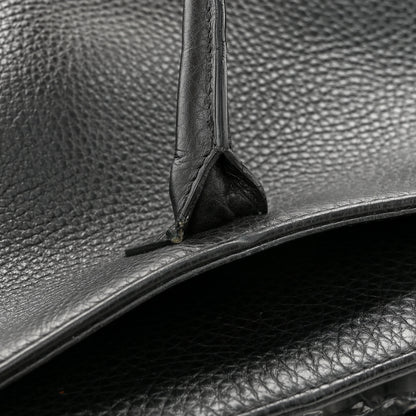 Chanel Deerskin Cerf Executive Shopper Tote Black 13 of 14