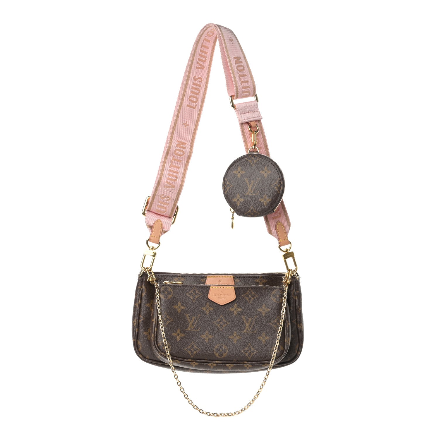 Louis Vuitton Monogram Multi Pochette Accessories Rose Clair 1 of 12
