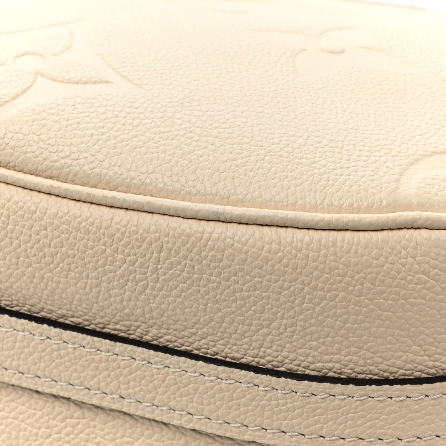 Empreinte Monogram Giant Loop Hobo Cream
