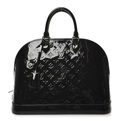 Louis Vuitton Vernis Alma GM Noir Magnetique 1 of 11