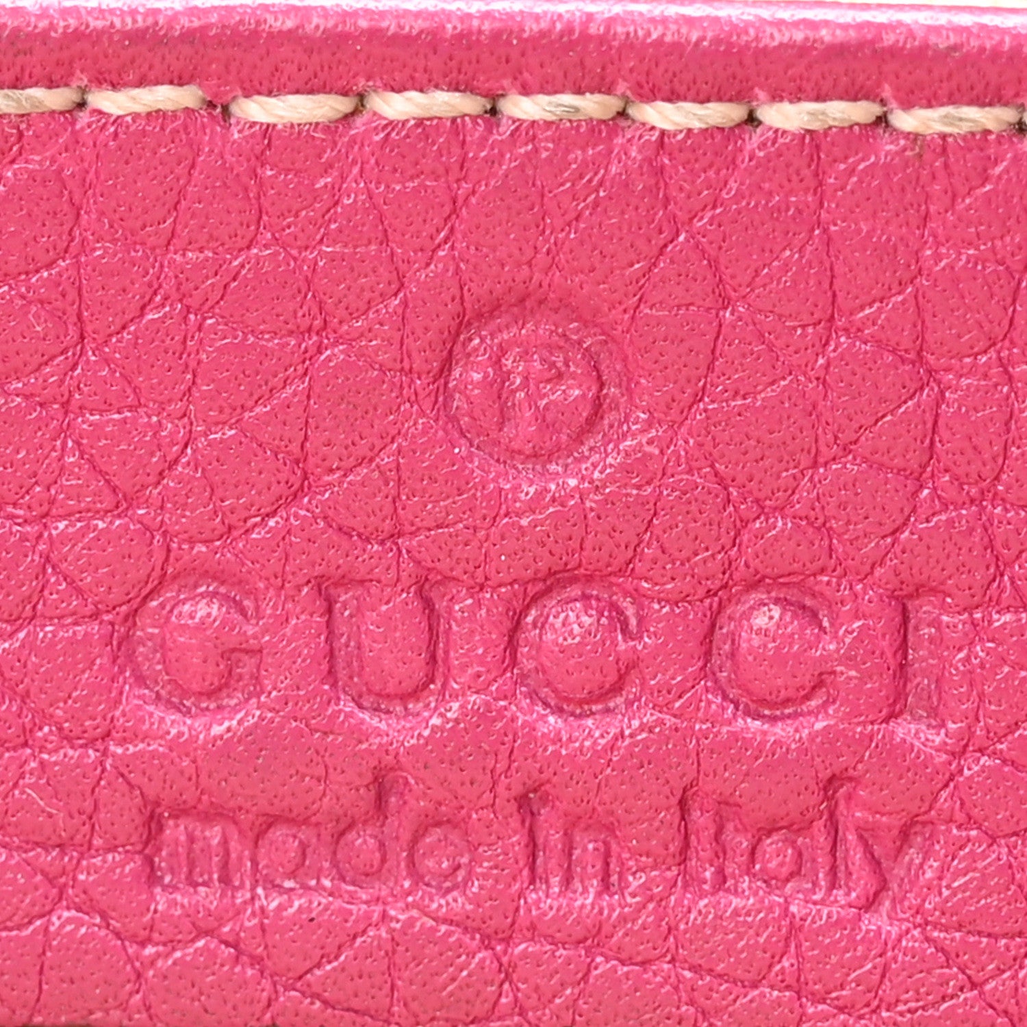 Gucci Cellarius Calfskin Small Soho Disco Bag Bright Bouganville 6 of 11