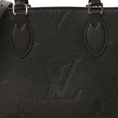 Louis Vuitton Empreinte Monogram Giant Onthego PM Black 7 of 10