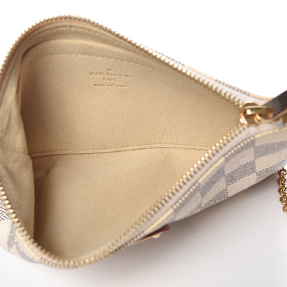 Louis Vuitton Damier Azur Pochette Milla MM 5 of 9