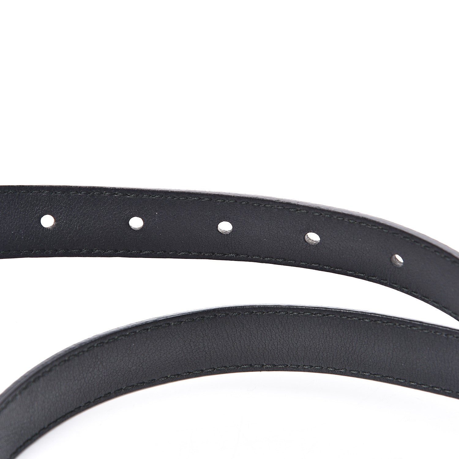 Gucci Calfskin Double G 20mm Belt 65 26 Black 3 of 4