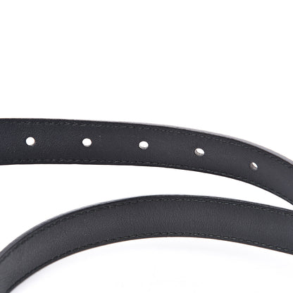 Gucci Calfskin Double G 20mm Belt 65 26 Black 3 of 4