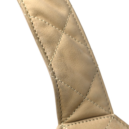 Saint Laurent Nubuck Suede Quilted Maxi Icare Shopping Tote Beige 13 of 14