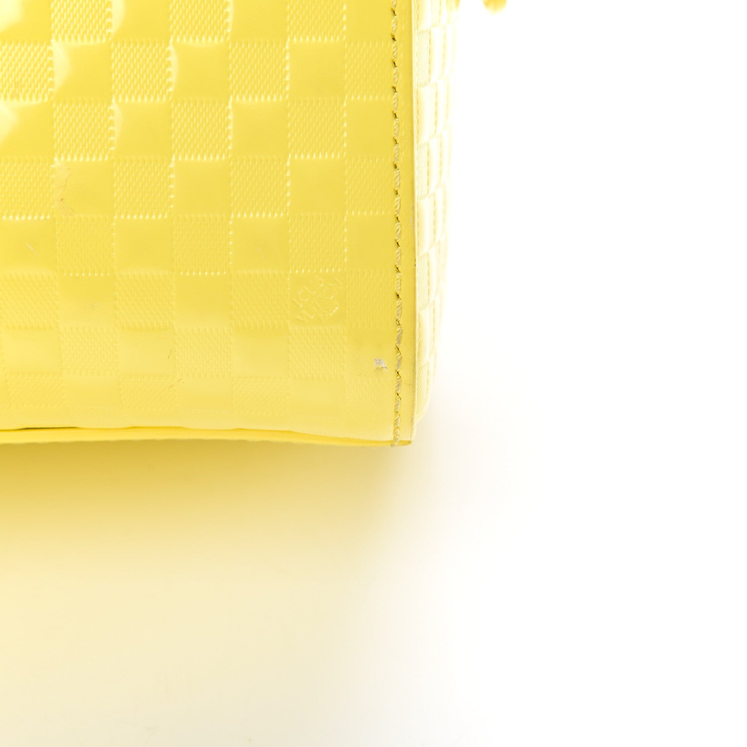 Louis Vuitton Damier Facette Speedy Cube PM Yellow 15 of 17
