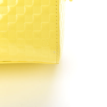 Louis Vuitton Damier Facette Speedy Cube PM Yellow 15 of 17