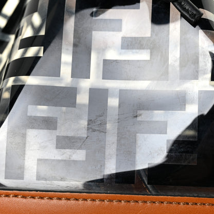 Fendi TPU FF Vitello Aura F is Fendi Grande Mon Tresor Bucket Bag Black Cuoio 23 of 23