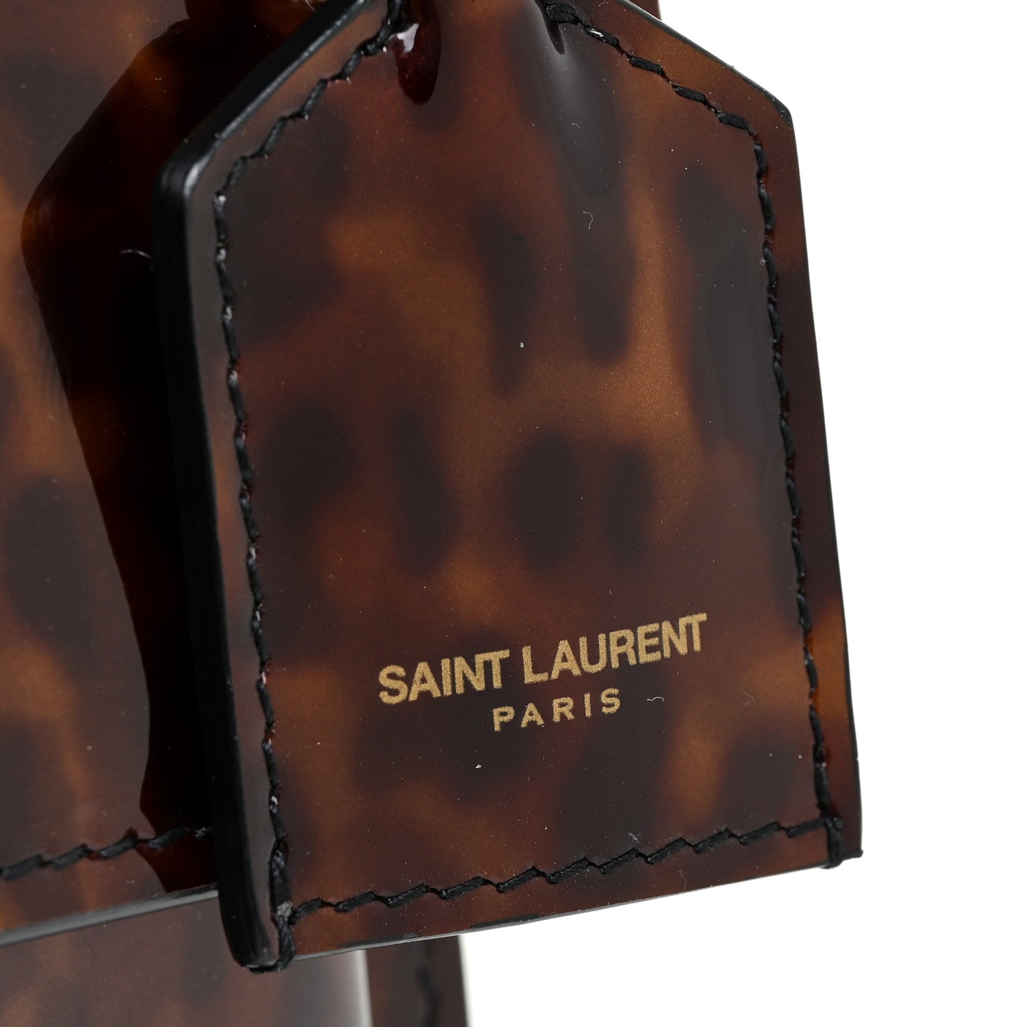 Saint Laurent Patent Small Monogram Sunset Tortoiseshell 12 of 12