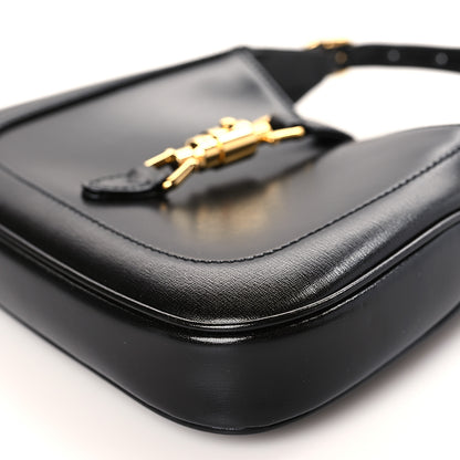 Gucci Boarded Dyana Lux Calfskin Mini Jackie 1961 Hobo Black 8 of 9