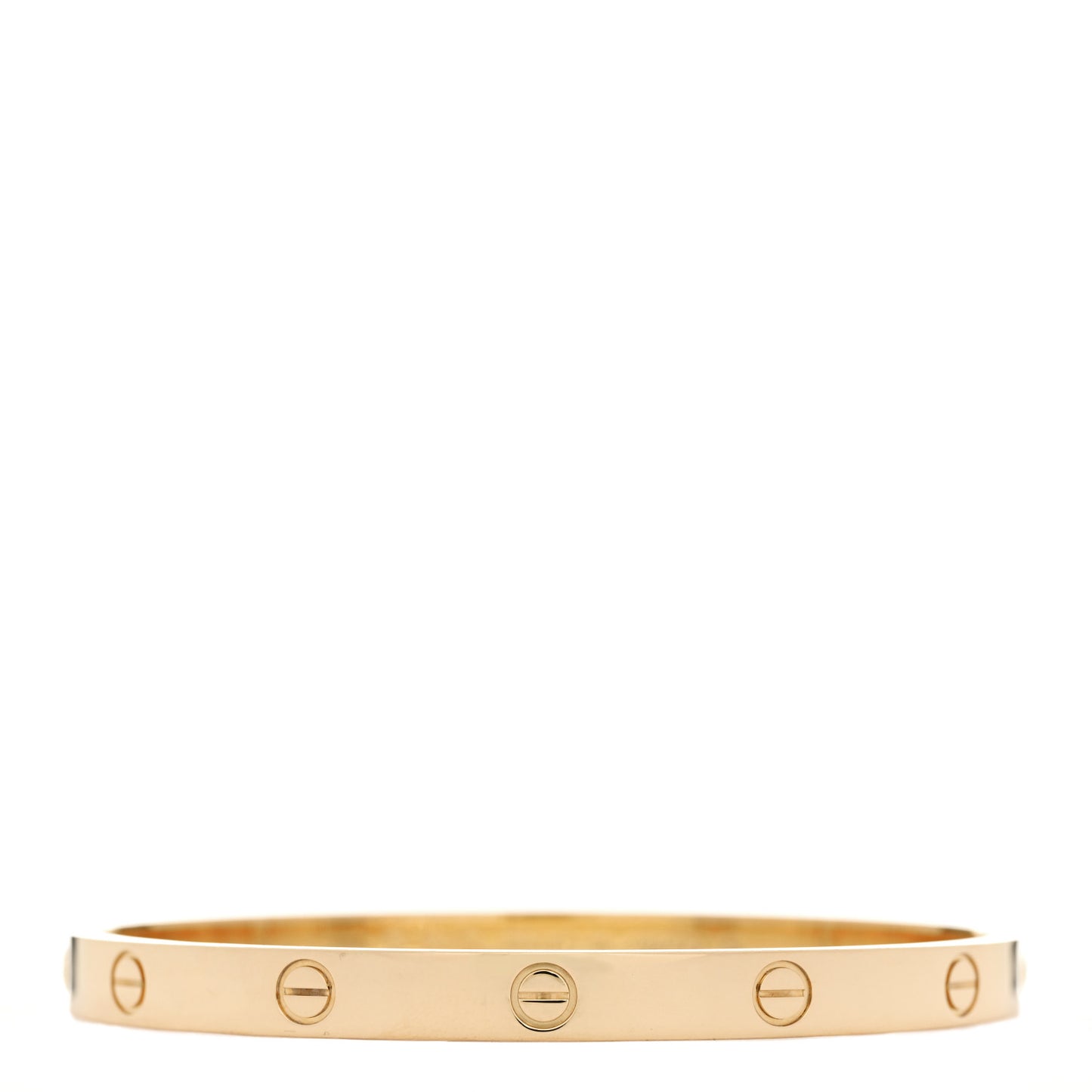 18K Yellow Gold LOVE Bracelet 19