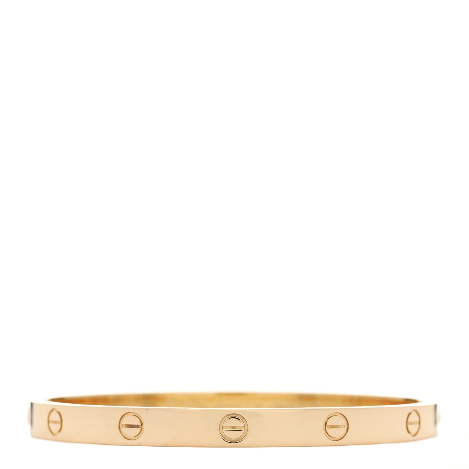 Cartier 18K Yellow Gold LOVE Bracelet 19 1 of 7