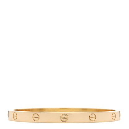 Cartier 18K Yellow Gold LOVE Bracelet 19 1 of 7
