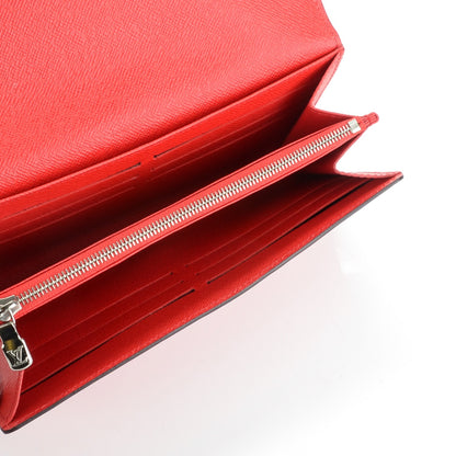 Louis Vuitton Epi Louise Wallet Coquelicot 5 of 6