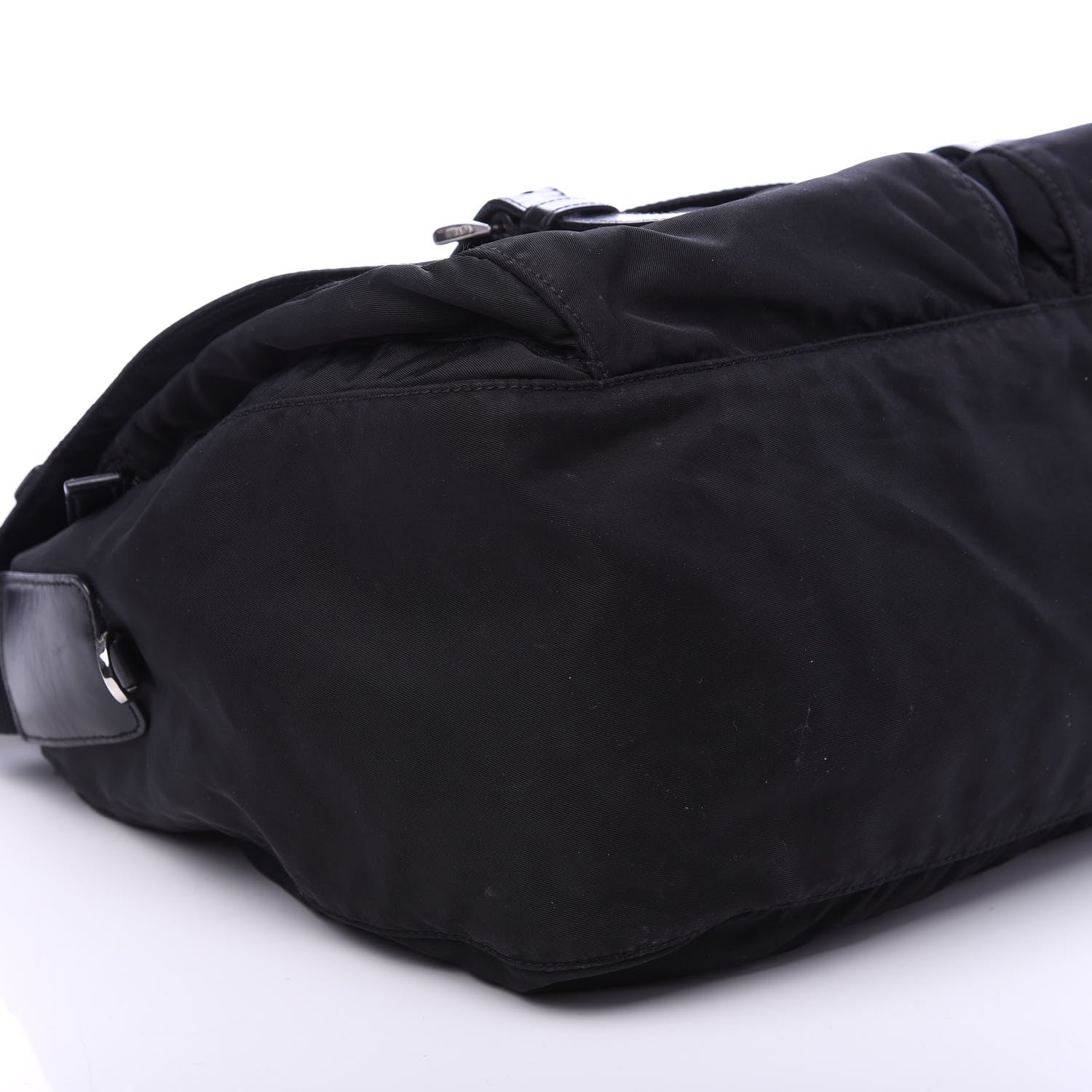 Prada Nylon Vela Sport Messenger Bag Black 6 of 10