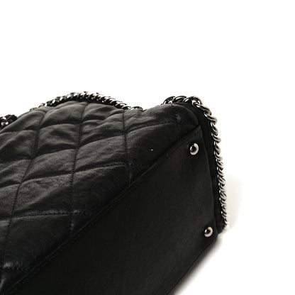 Chanel Calfskin Chain Around Bowler Black 11 of 16