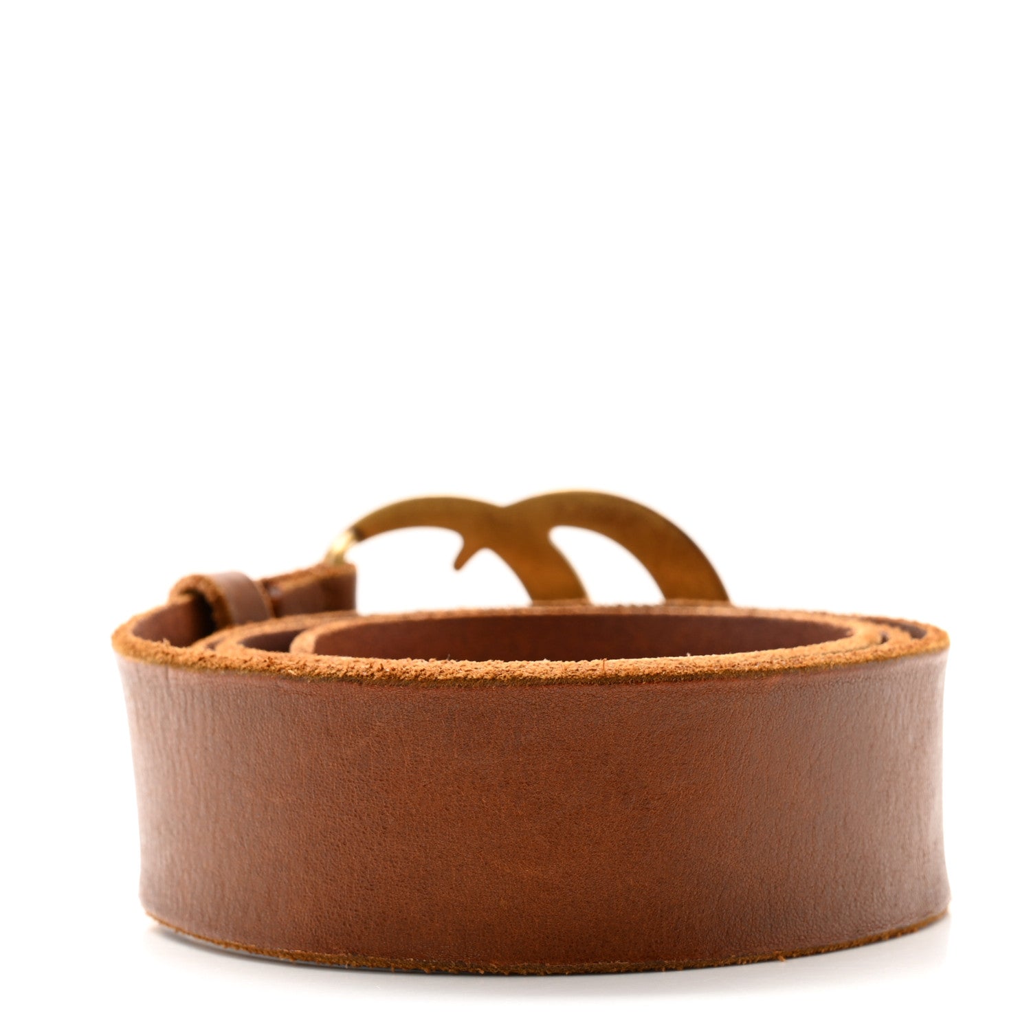 Gucci Faded Calfskin Double G 40mm Belt 90 36 Cuir 2 of 7