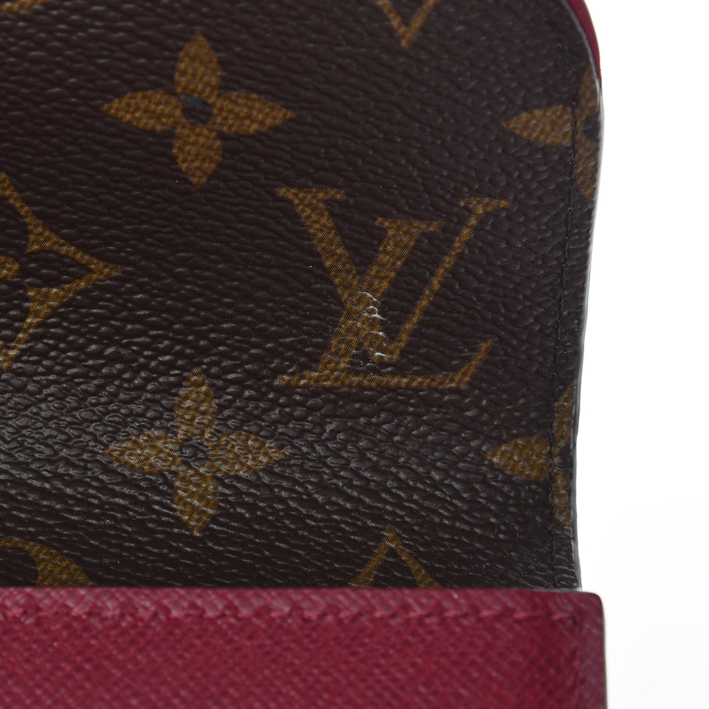 Monogram Ariane Compact Wallet Fuchsia