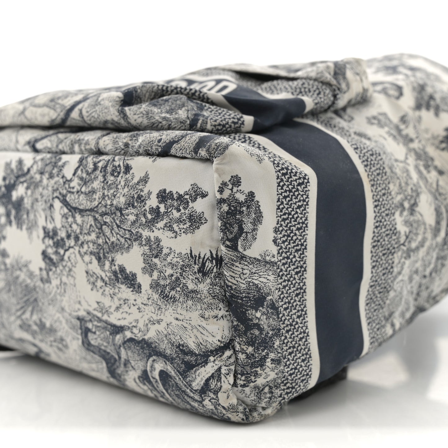 Nylon Technical Fabric Toile De Jouy Small Diortravel Backpack Blue