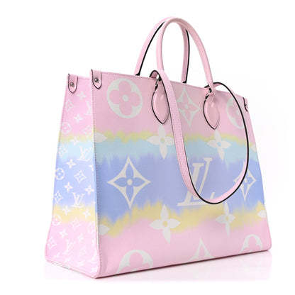 Louis Vuitton Monogram Escale Onthego GM Pastel 3 of 9