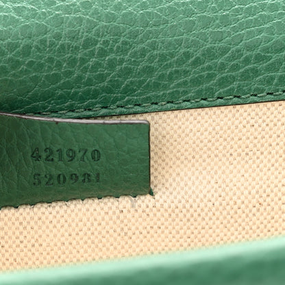 Gucci Calfskin Mini Dionysus Shoulder Bag Emerald 7 of 12