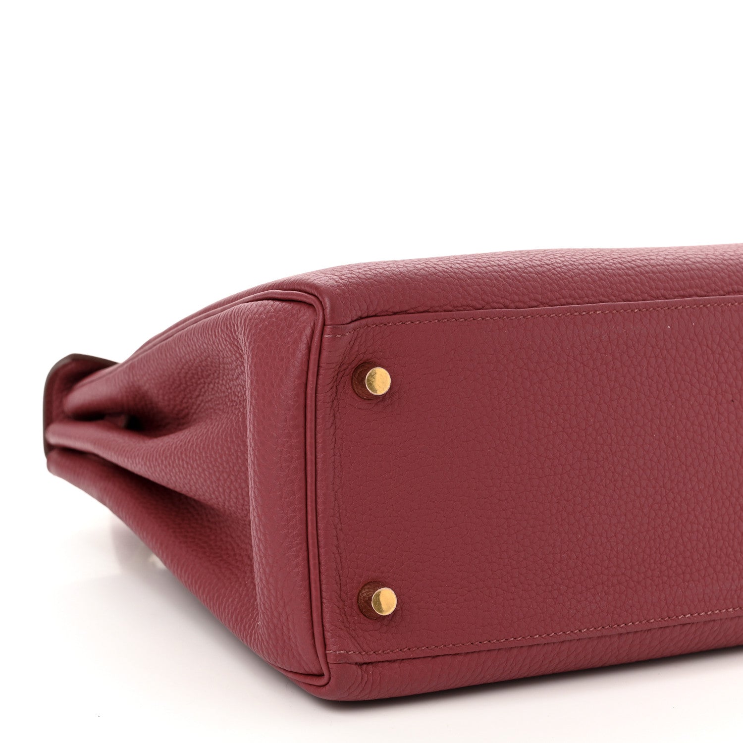 Hermes Togo Kelly Retourne 28 Rouge Grenat 9 of 11