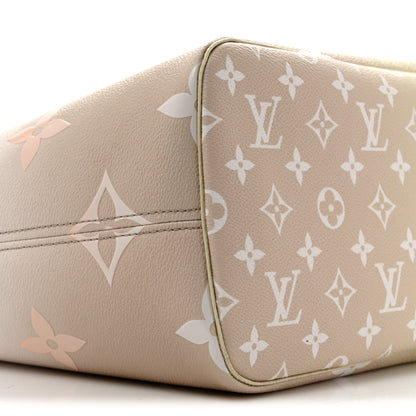 Louis Vuitton Monogram Giant Spring In The City Neverfull MM Sunset Kaki 9 of 10