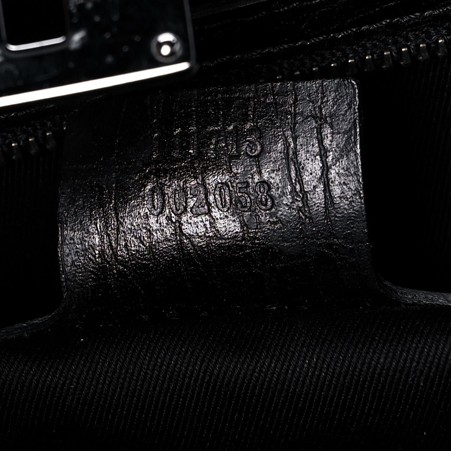 Gucci Monogram Bamboo Bullet Bag Black 7 of 16