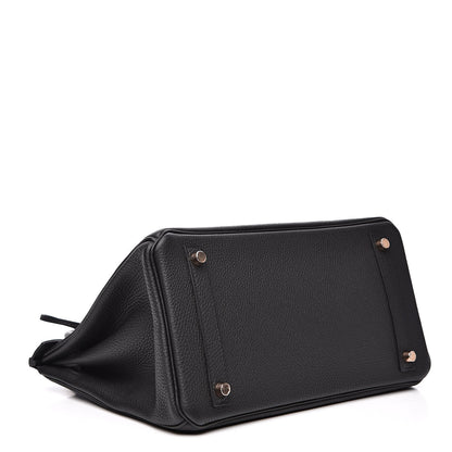 Hermes Togo Birkin 30 Black 5 of 30