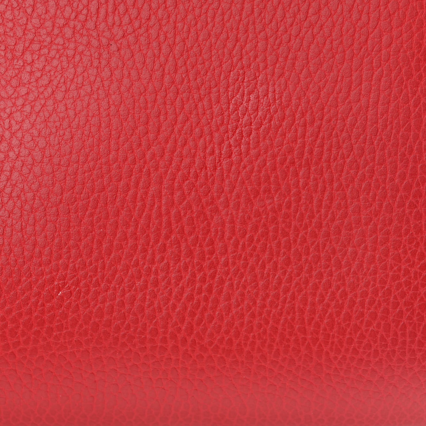 Dollar Calfskin Interlocking G Top Handle Shoulder Bag Red