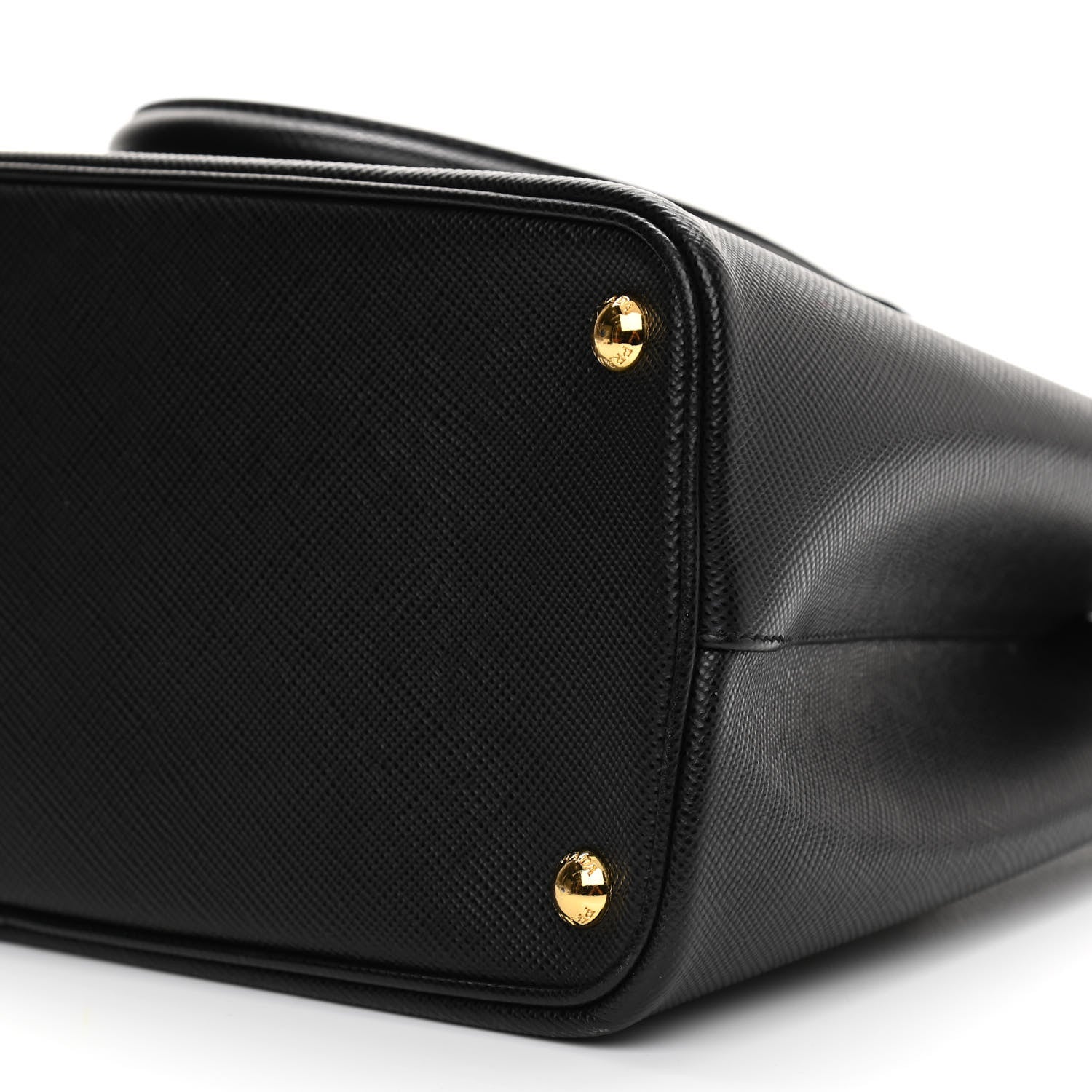 Prada Saffiano Cuir Medium Galleria Double Zip Tote Black 10 of 11