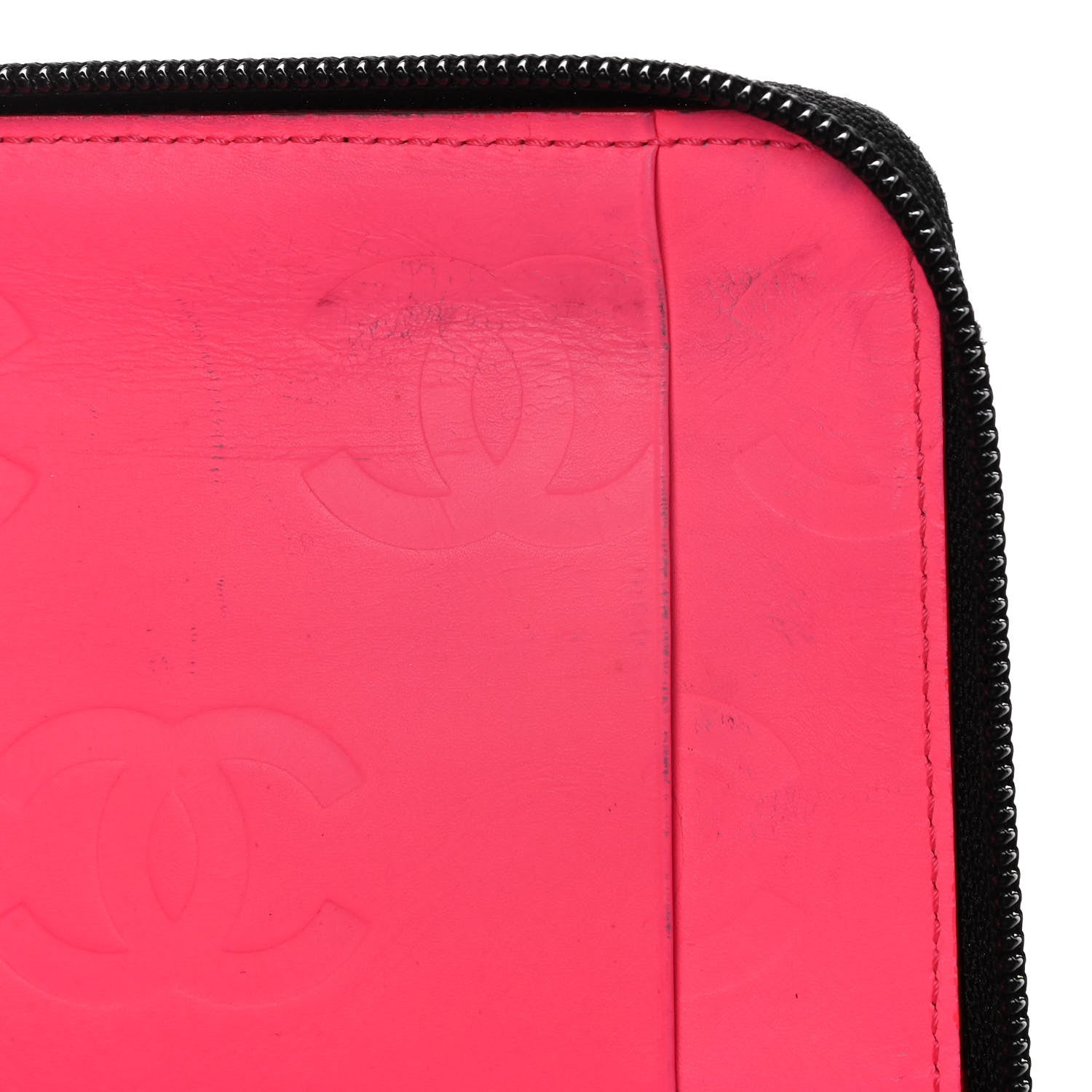 Chanel Calfskin Cambon Zip Around Organizer Wallet Black 19 of 21