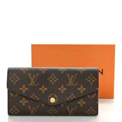 Louis Vuitton Monogram Sarah Wallet NM Coquelicot 9 of 9