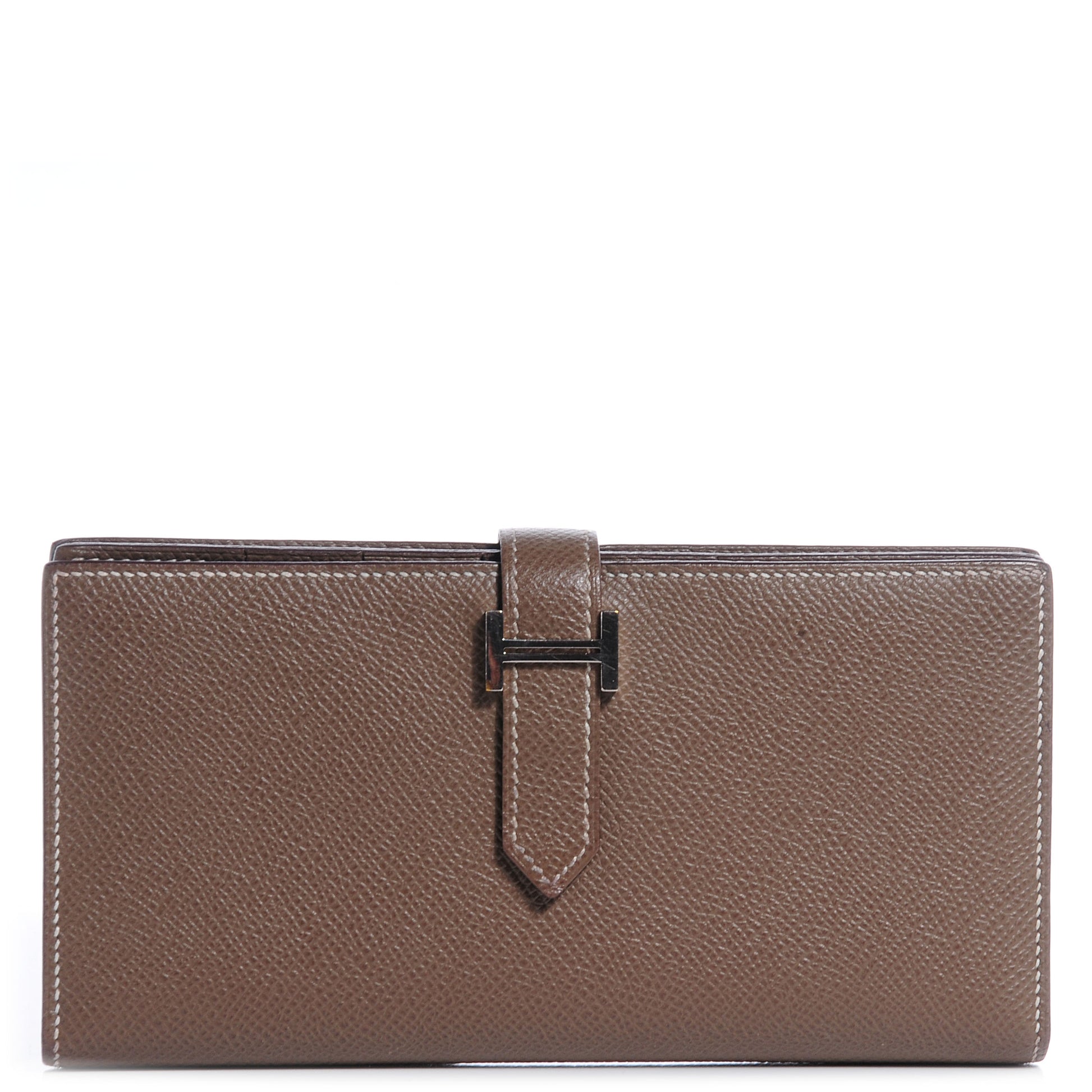 Hermes Epsom Bearn Wallet Etoupe 1 of 8