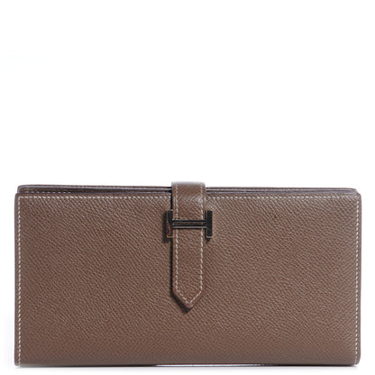 Hermes Epsom Bearn Wallet Etoupe 1 of 8