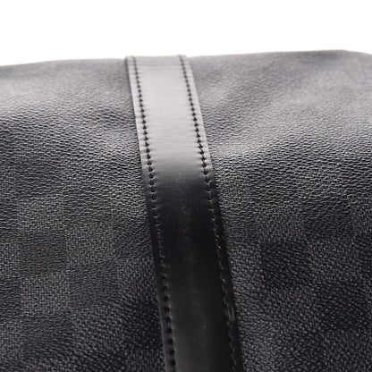 Louis Vuitton Damier Graphite Keepall Bandouliere 55 10 of 17