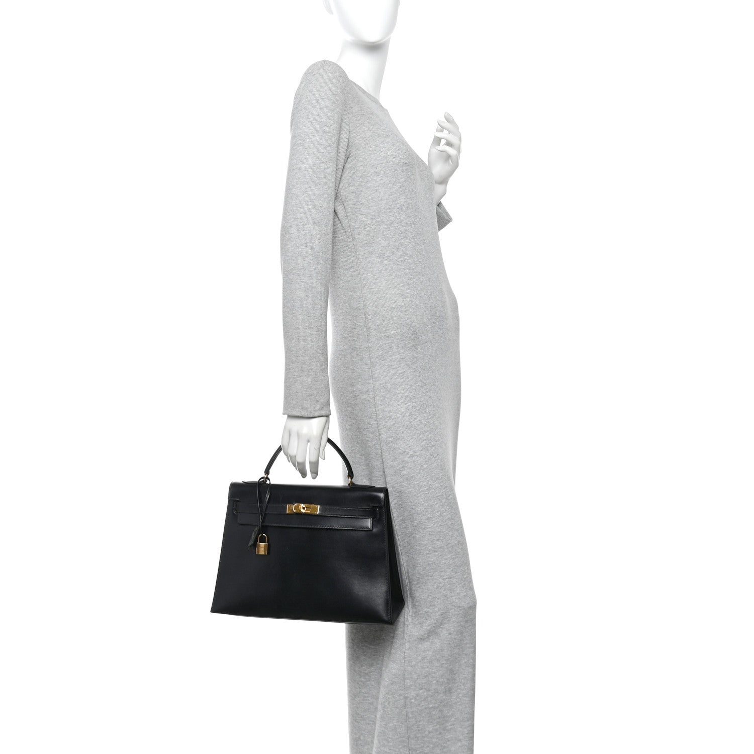 Hermes Box Kelly Sellier 32 Black 2 of 13