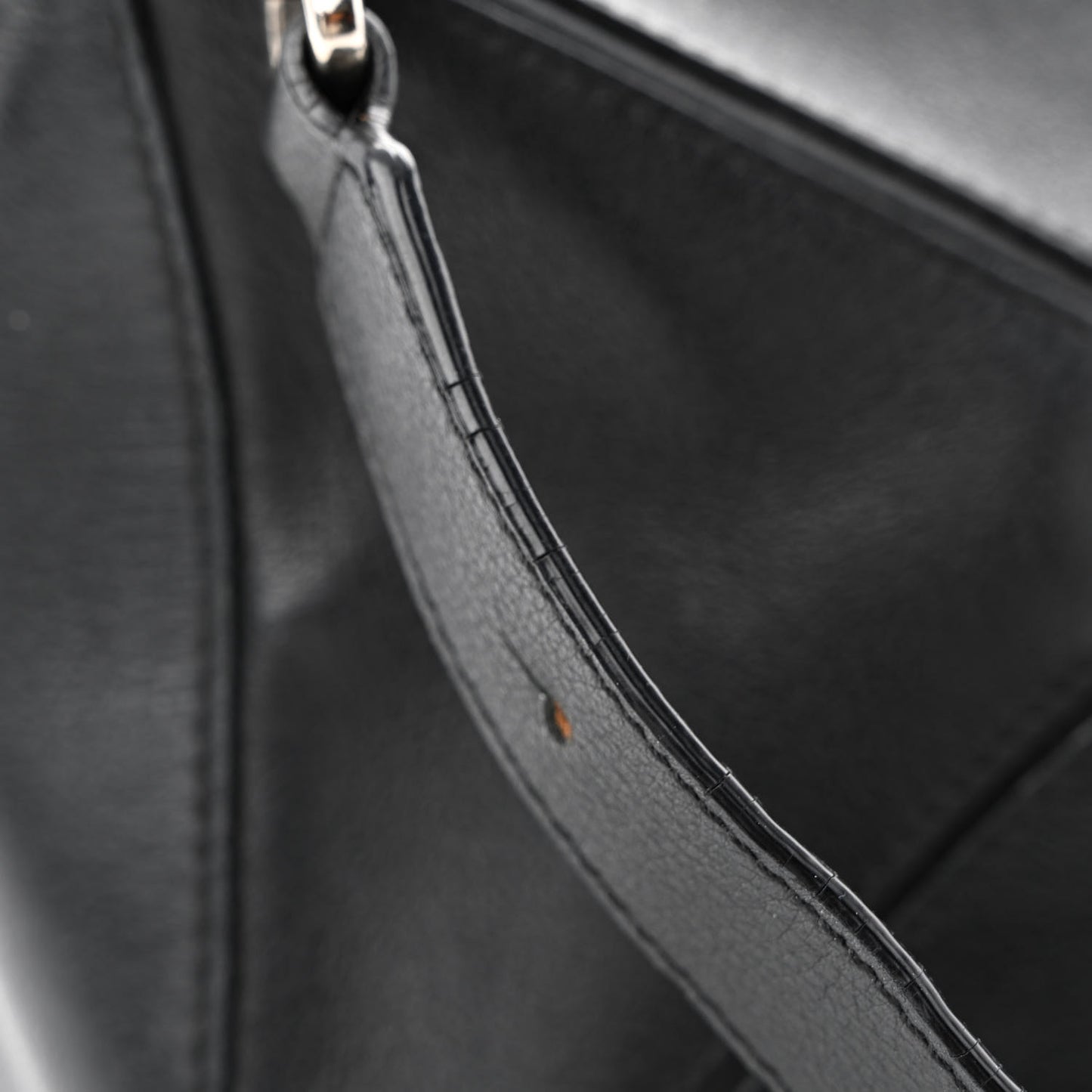 Calfskin Medium Puzzle Bag Black