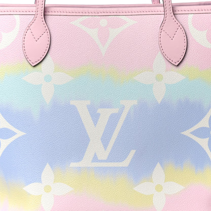 Louis Vuitton Monogram Escale Neverfull MM Pastel 9 of 12