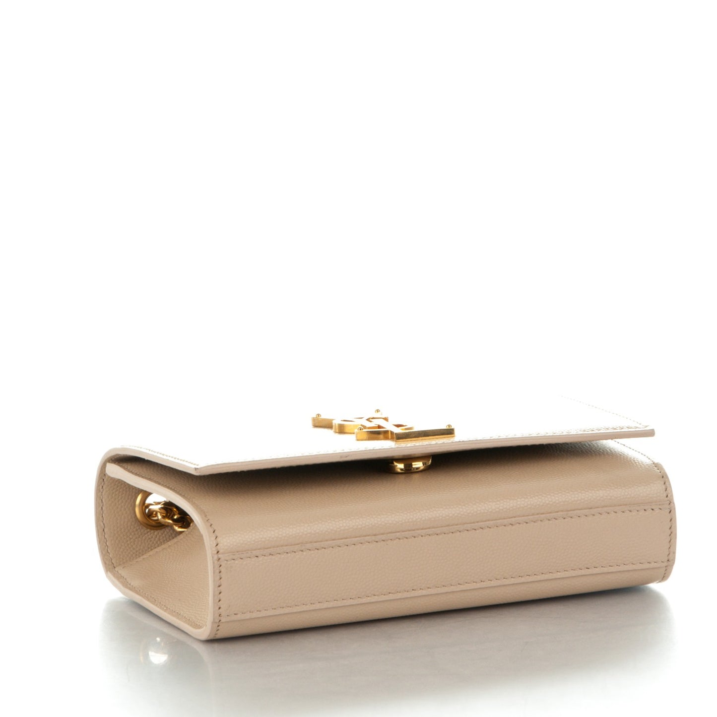 Grain De Poudre Small Monogram Kate Satchel Nude Powder