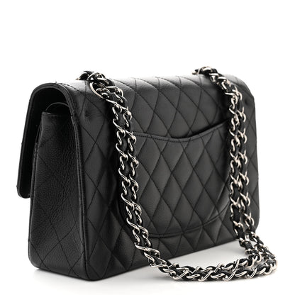Chanel Caviar Quilted Medium Double Flap Black 3 of 11