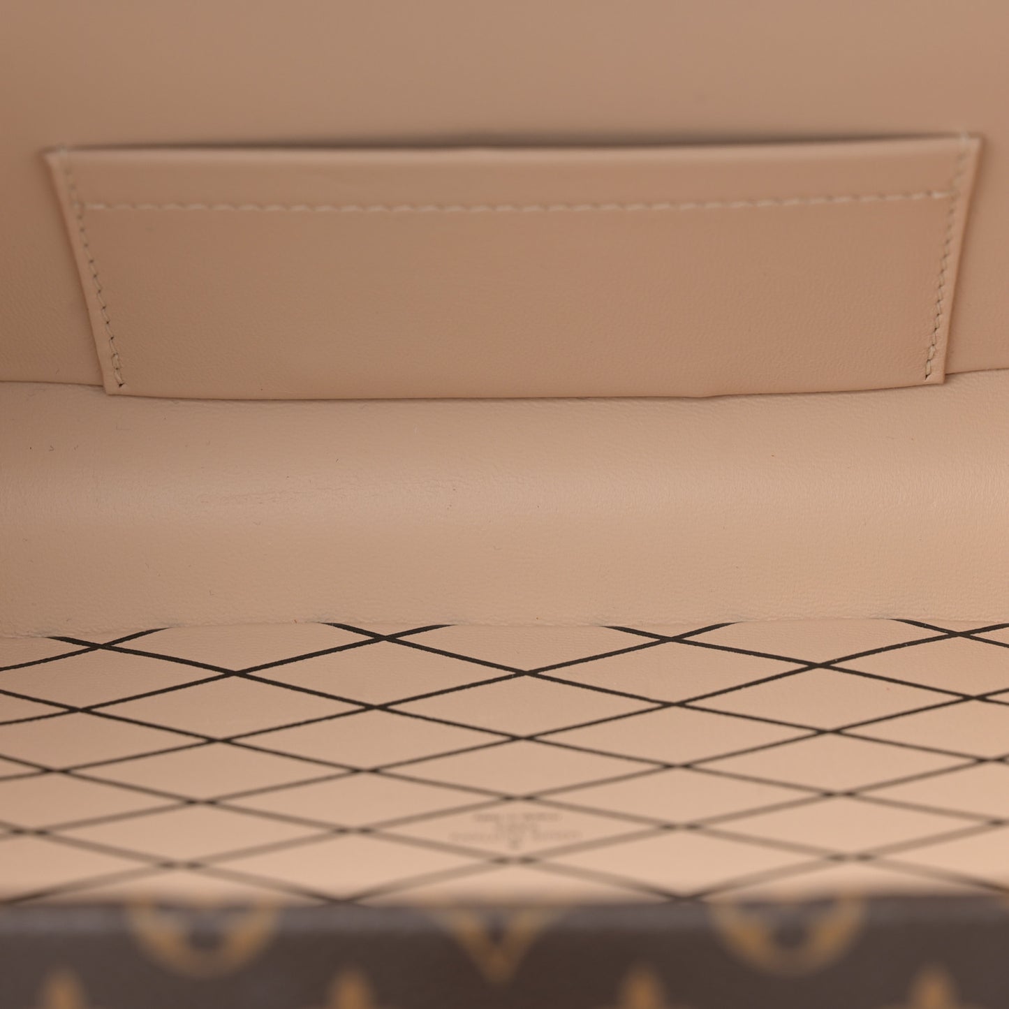 Monogram Tressage Petite Malle Creme