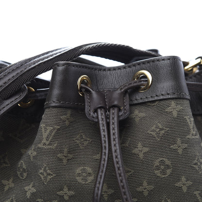 Louis Vuitton Mini Monogram Noelie Kaki 10 of 10