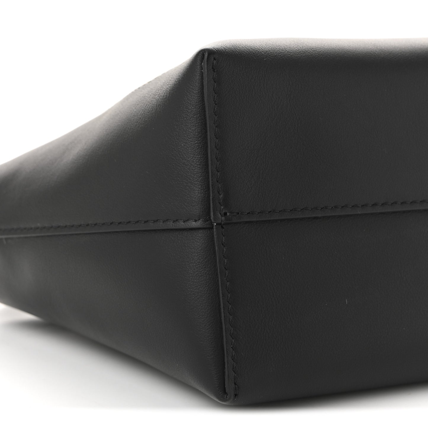 Vitello Dolce Elite Monster Eye Mini Roll Tote Black