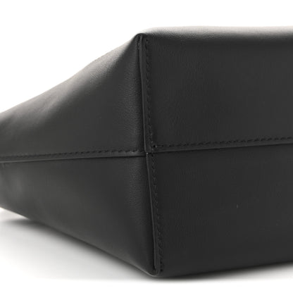 Fendi Vitello Dolce Elite Monster Eye Mini Roll Tote Black 8 of 9