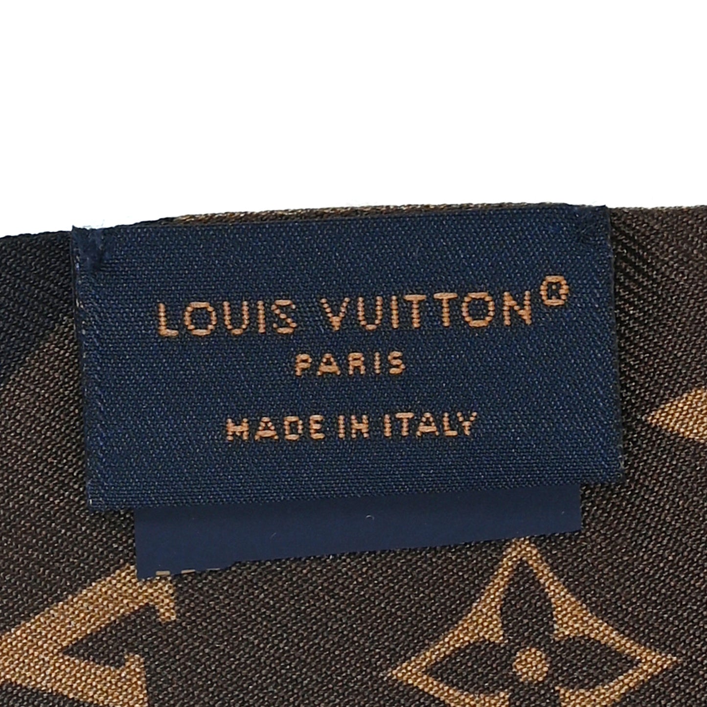 Silk Monogram Script BB Bandeau Black