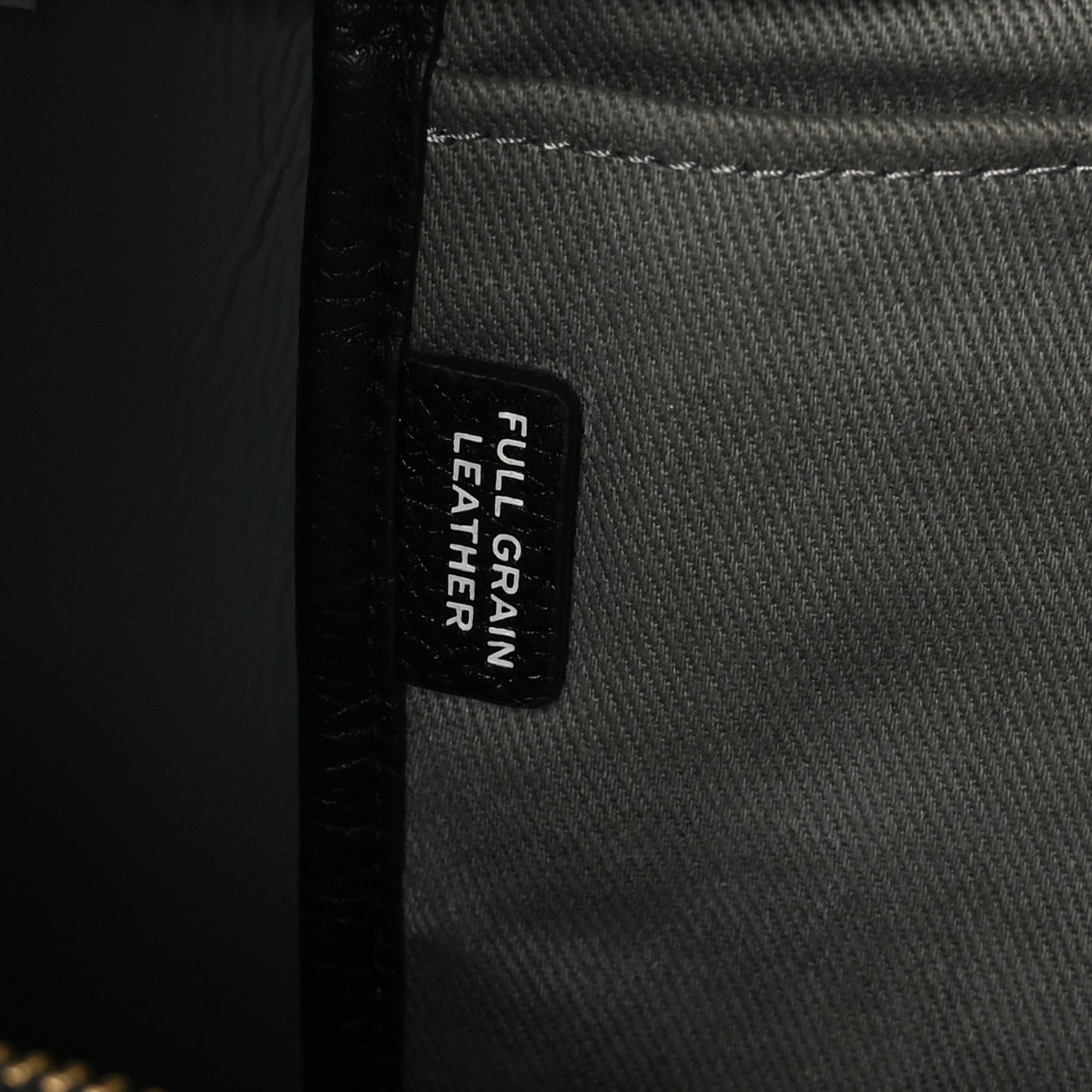 Marc Jacobs Grained Calfskin Large The Tote Bag Black 7 of 11